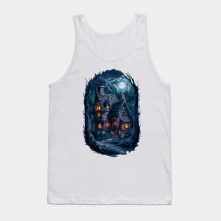 Dark Fantasy Medieval House Tank Top